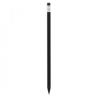 Image of Certified Sustainable Wooden Black Pencil with Eraser