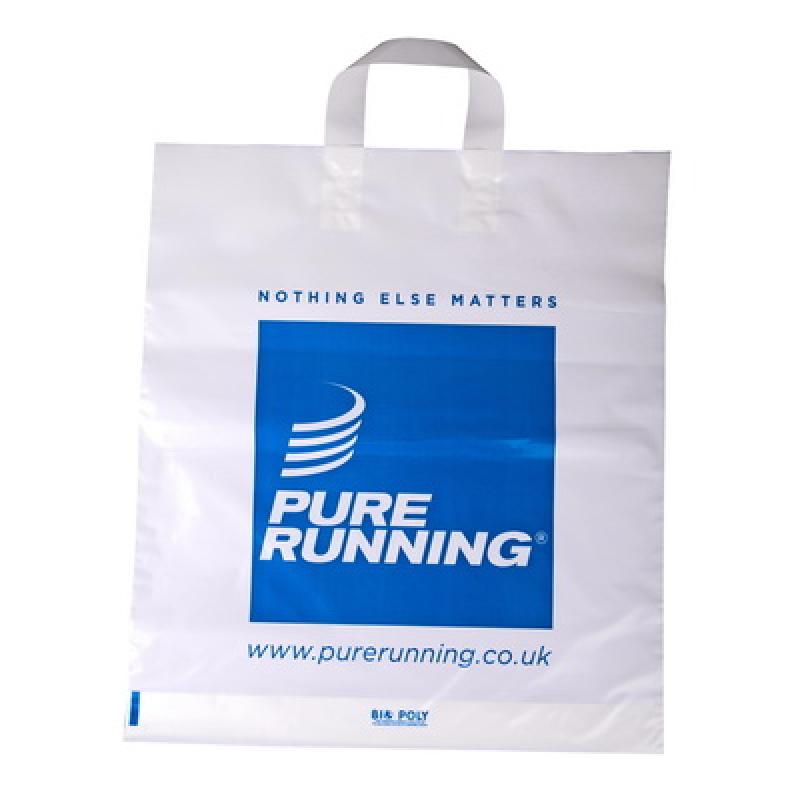 Image of Flexi Loop Handle Polythene Carrier Bag