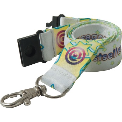 Image of Promotional Branded  20mm Dye Sublimated Polyester Lanyard