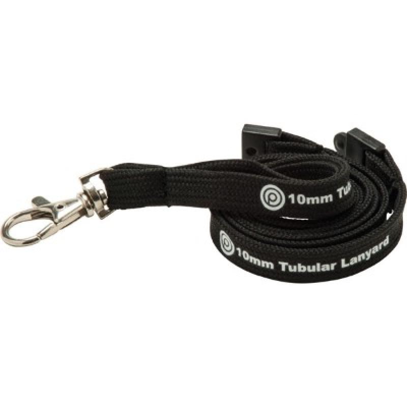 Image of Promotional Branded 10mm Tubular Polyester Lanyard