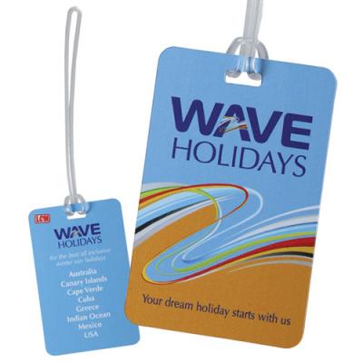 Image of Plastic Luggage Tag