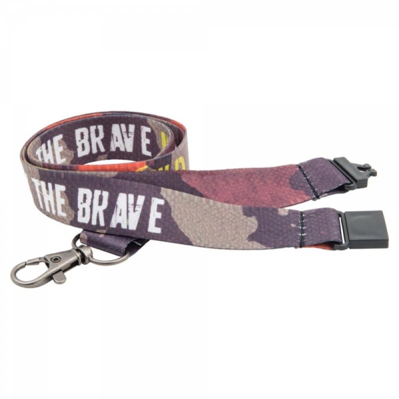 Image of Promotional Branded 25mm Dye Sublimation Print Lanyard