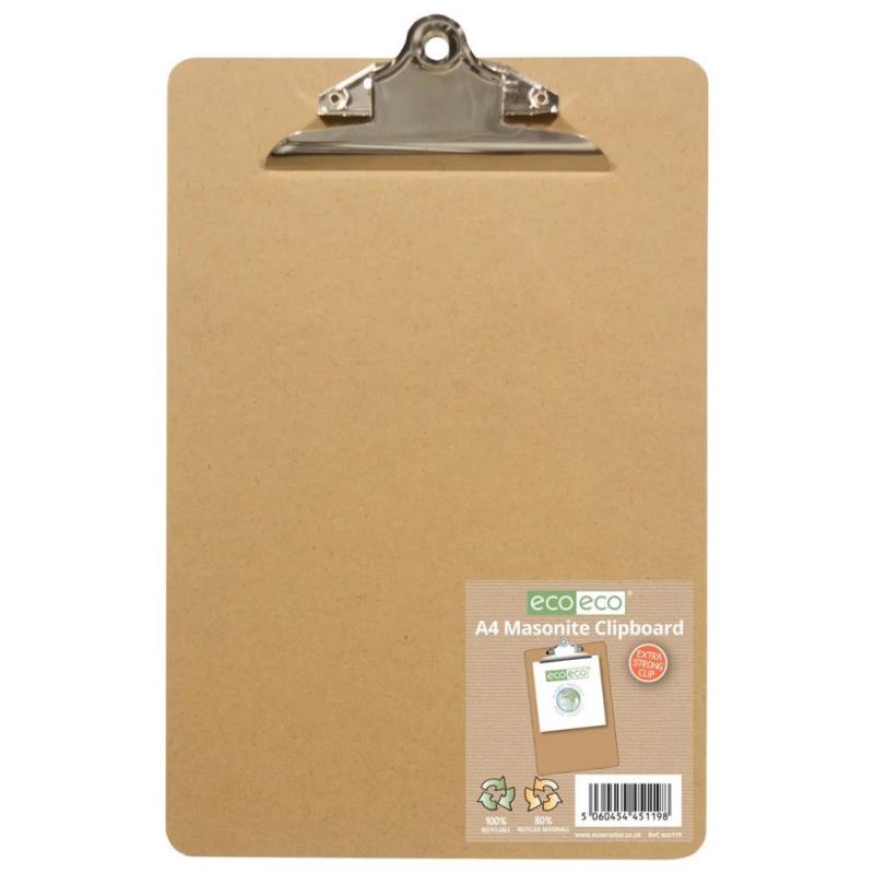 Image of Eco-Eco A4 Masonite Clipboard